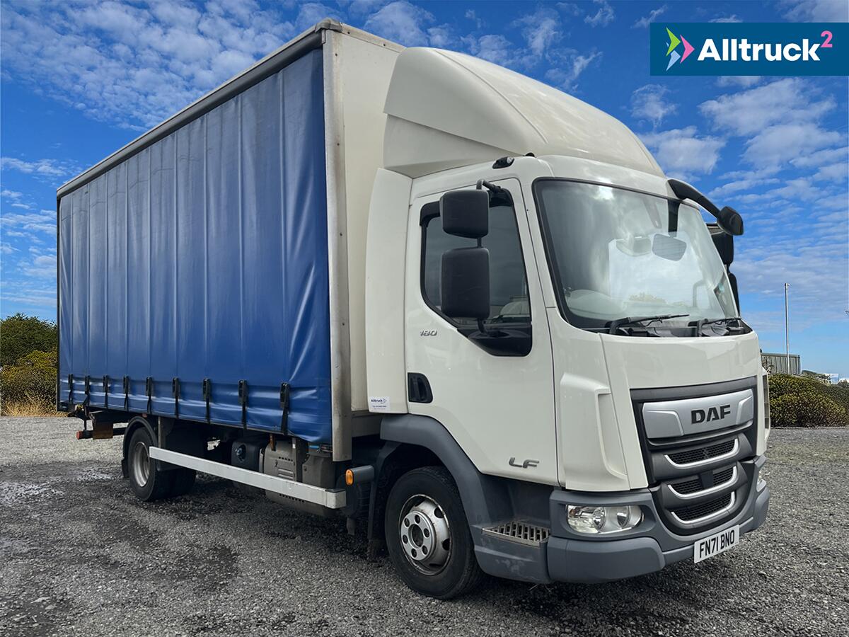 DAF LF 180 7.5T Curtain Side with Tuckaway Tail Lift FN71BNO