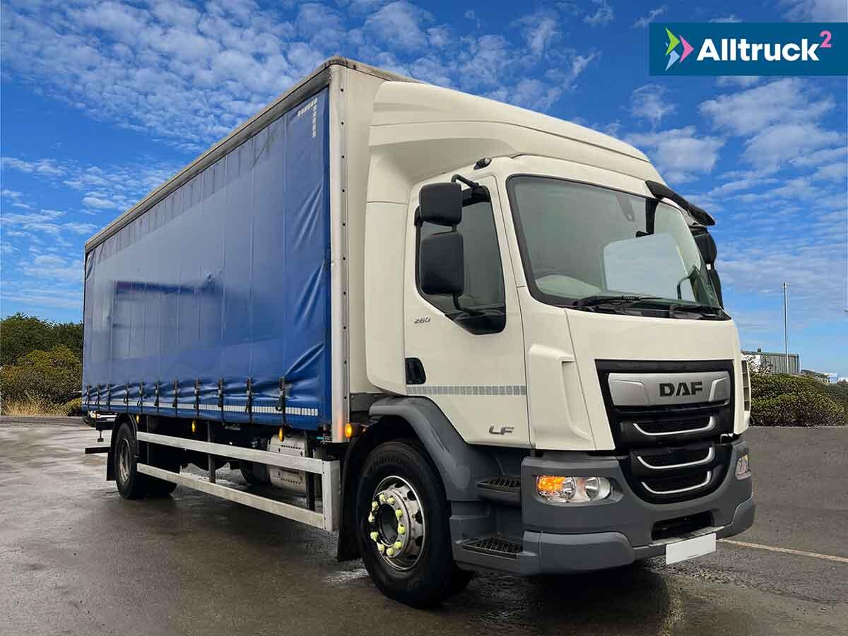 DAF LF 260 18T Curtain Side No Tail Lift FN70ARX