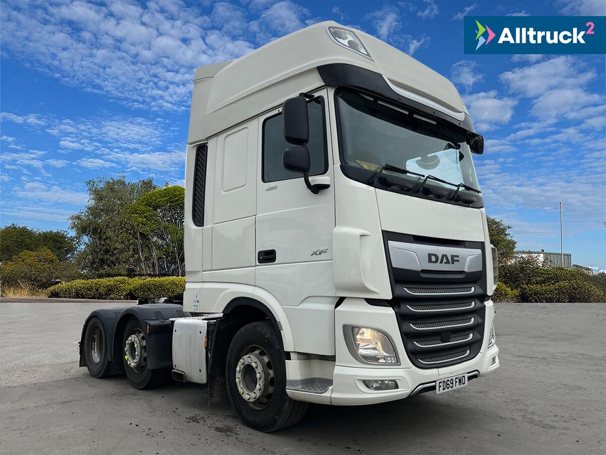 DAF XF 480 Tractor Unit 6X2 FD69FWO