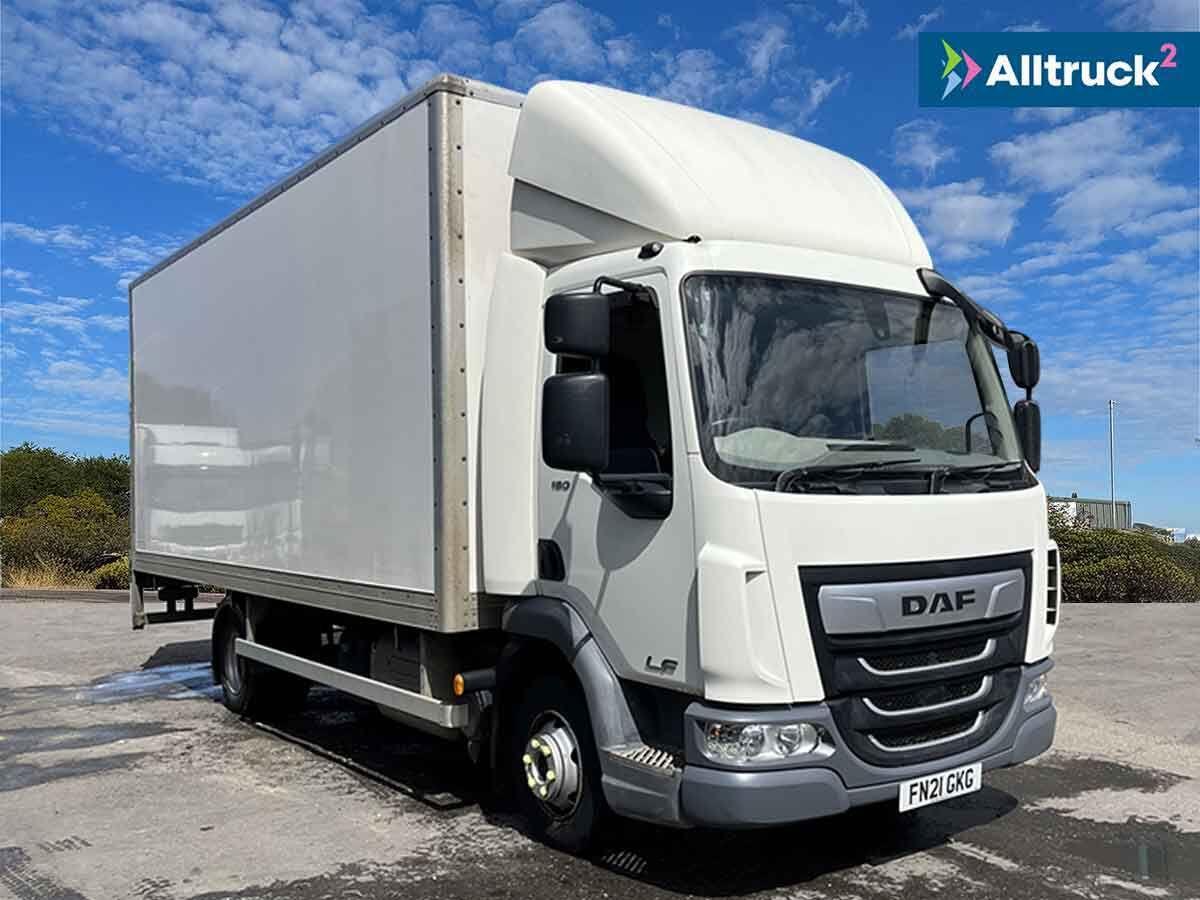 DAF LF 180 7.5T Box with Column Tail Lift FN21GKG